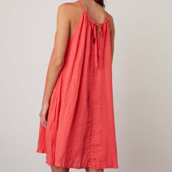 Velvet by Graham & Spencer DORA LINEN DRESS - FLIRT - Picture 3 of 5